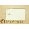 Gemelli per camicia Betis argento calcio