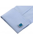 Scaled Turquoise Cufflinks 