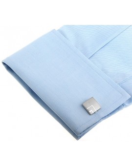 Silver Square Cufflinks 
