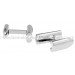Black Rectangle Cufflinks 