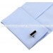 Black Rectangle Cufflinks 