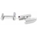 Purple Rectangle Cufflinks 