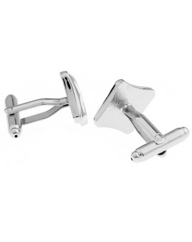 Black Fleur de Lys Cufflinks  2