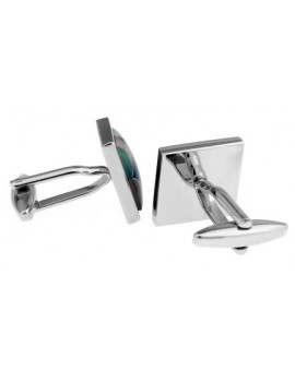 Multicolored Onyx Checker Cufflinks 