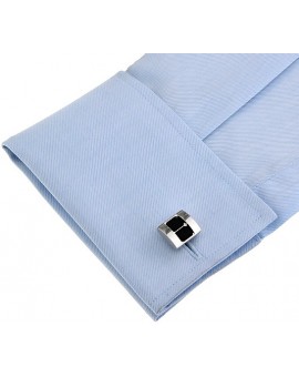 Black Crystals Cufflinks 