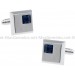 Navy Crystal Cufflinks 