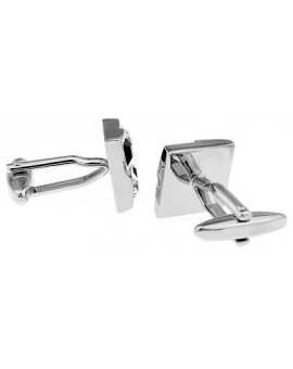 Black and White Checkered Cufflinks 