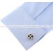 Black Checkered Cufflinks 