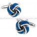 Blue Knot Cufflinks 