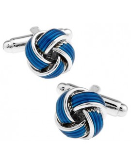 Gemelos Nudo Azul
