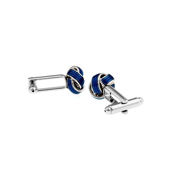 Gemelos Nudo Azul