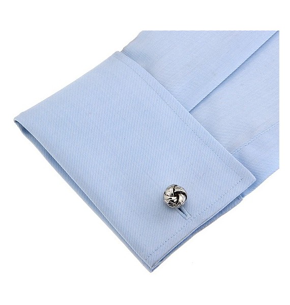 Silver Knot Cufflinks