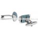 Light Blue Rope Cufflinks 