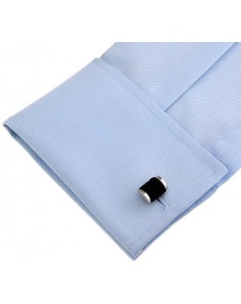 Black Rope Cufflinks 