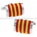 Yellow and Red Rope Cufflinks 