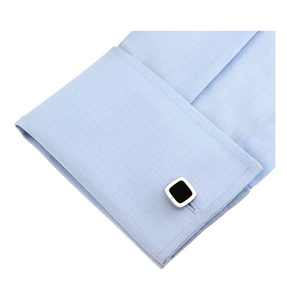 Black and Silver XI Cufflinks