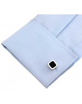 Black and Silver XI Cufflinks