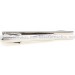 White Crystal Row Tie Bar 
