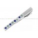 Blue Squares Tie Bar 