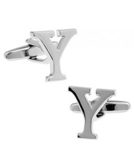 Big Letter Y Cufflinks 