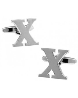 Big Letter X Cufflinks 