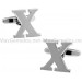 Big Letter X Cufflinks 