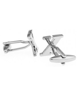 Big Letter X Cufflinks  2