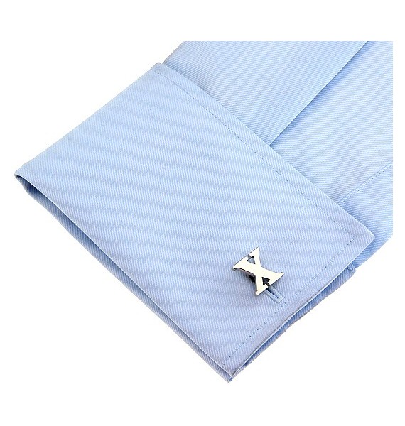 Big Letter X Cufflinks 