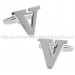 Big Letter V Cufflinks 