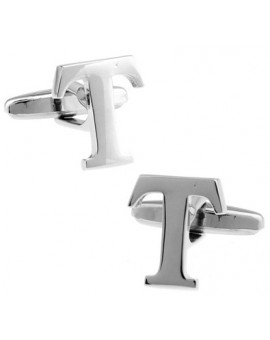 Big Letter T Cufflinks 