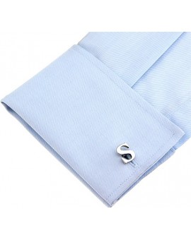 Big Letter S Cufflinks  2