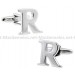 Big Letter R Cufflinks 