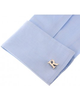 Big Letter R Cufflinks  2