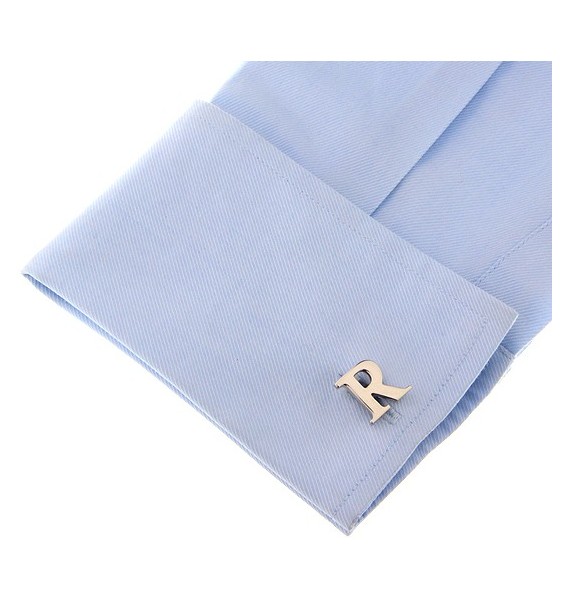 Big Letter R Cufflinks 
