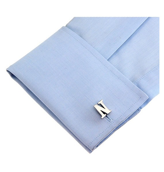 Big Letter N Cufflinks 