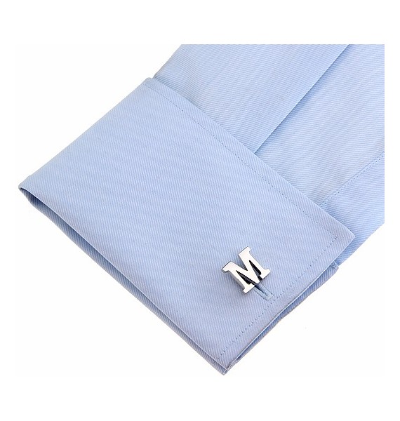 Big Letter M Cufflinks 