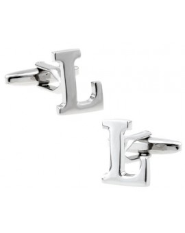 Big Letter L Cufflinks 