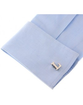 Big Letter L Cufflinks  2