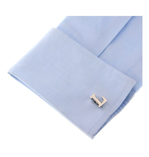 Big Letter L Cufflinks 