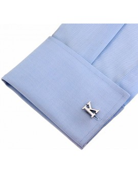 Big Letter K Cufflinks 
