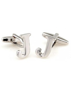 Big Letter J Cufflinks  2