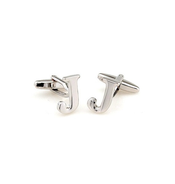 Big Letter J Cufflinks 