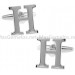 Big Letter H Cufflinks 