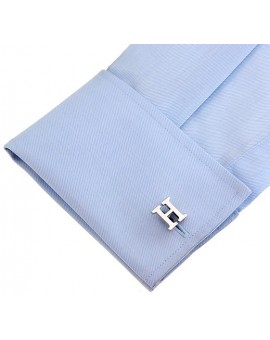 Big Letter H Cufflinks  2