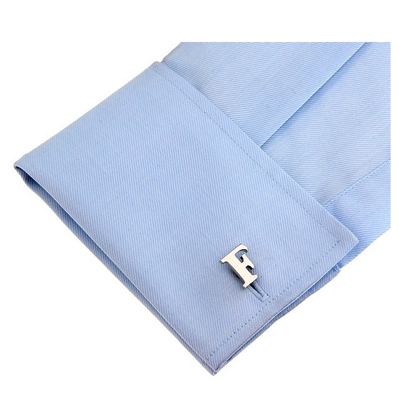 Big Letter F Cufflinks 