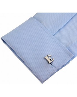 Big Letter E Cufflinks  2
