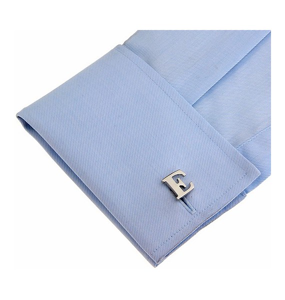 Big Letter E Cufflinks 