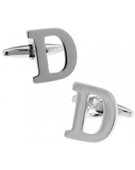 Big Letter D Cufflinks 