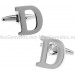 Big Letter D Cufflinks 
