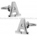 Big Letter A Cufflinks 